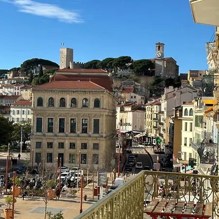 Cannes : Agreable Et Lumineux Appartement Vue Mer Exterior foto